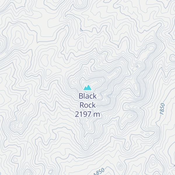 Map of Black Rock
