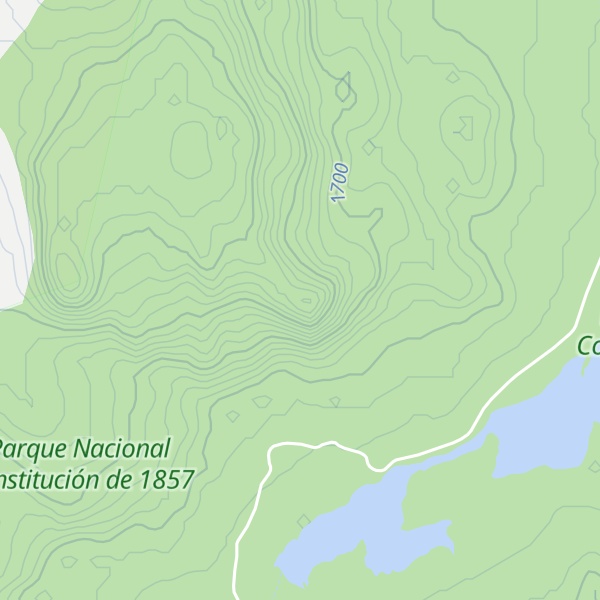 Map of Cerro Hanson