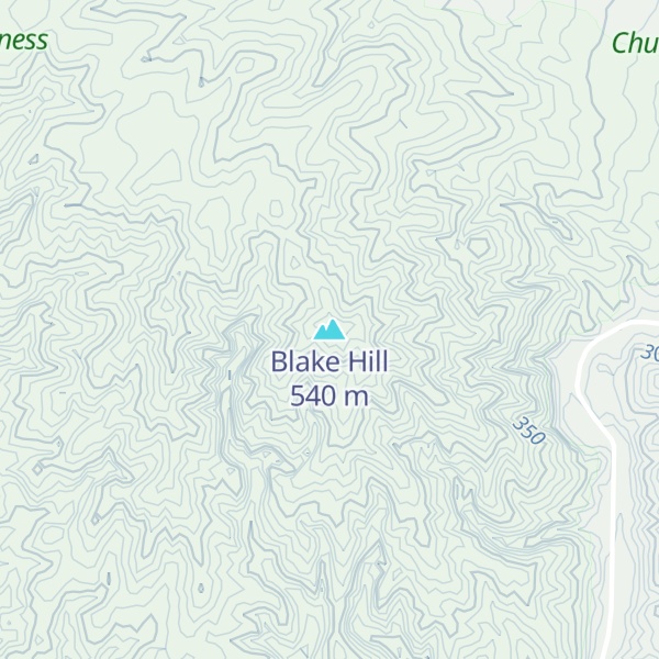 Map of Blake Hill