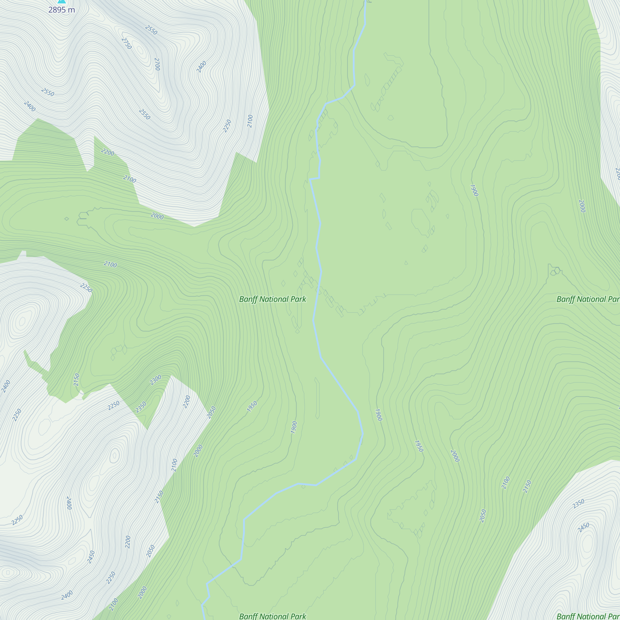Red Deer River Cabin No. 53 map