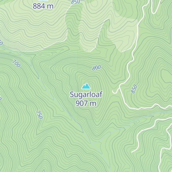 Map of Sugarloaf