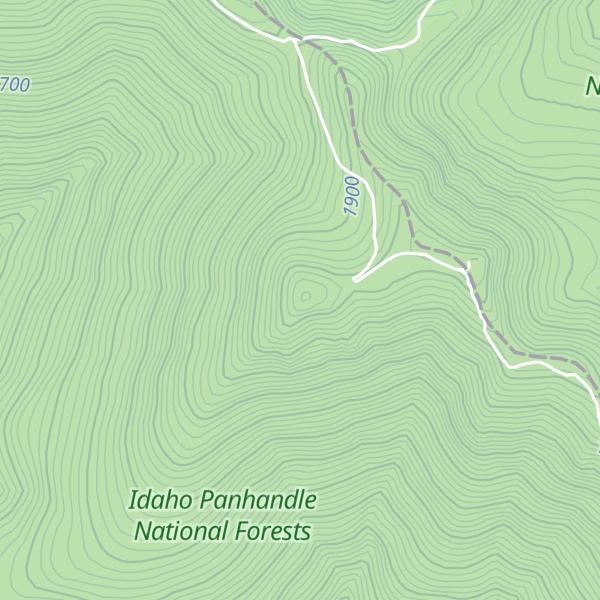 Map of Idaho Point