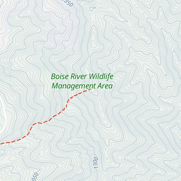 Map of Cervidae Peak