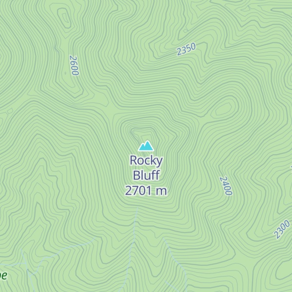 Map of Rocky Bluff