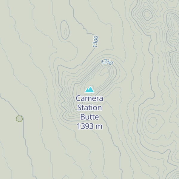 Map of Camera Station Butte