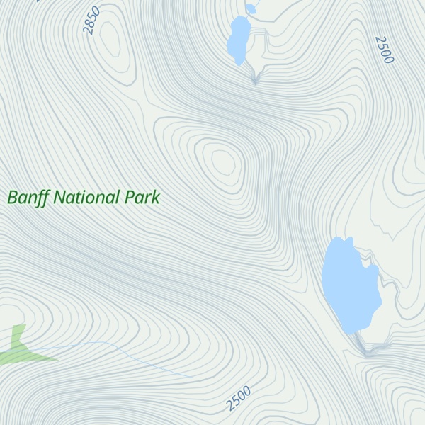 Map of Mount Avens