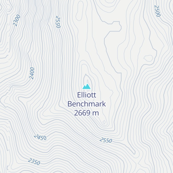 Map of Elliott Benchmark