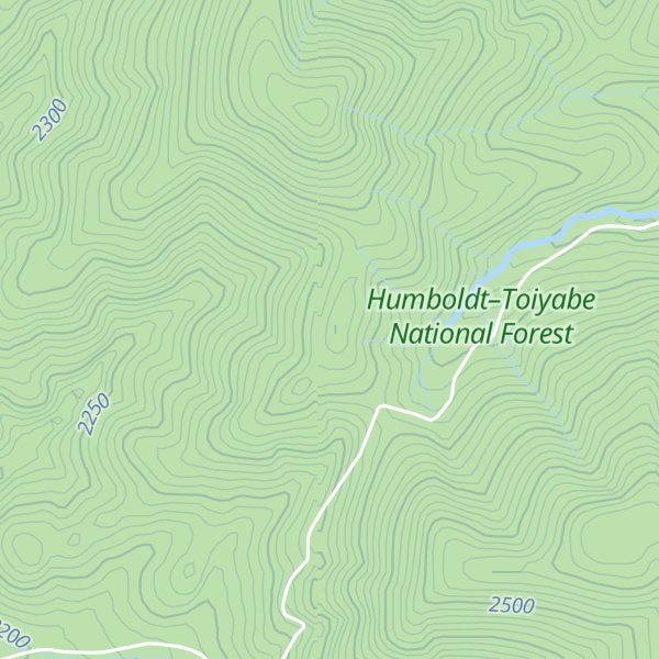 Map of Jacks Peak