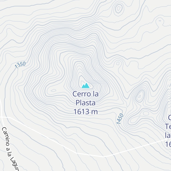 Map of Cerro la Plasta