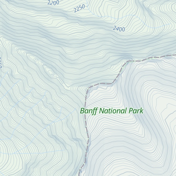 Map of Shadow Mountain W1