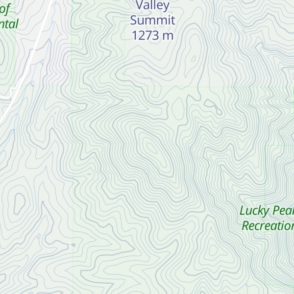Map of Kodiak Peak