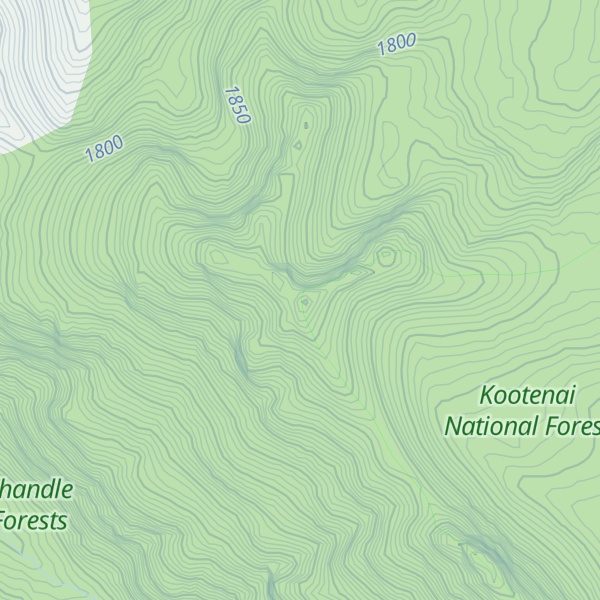 Map of Savage Mountain