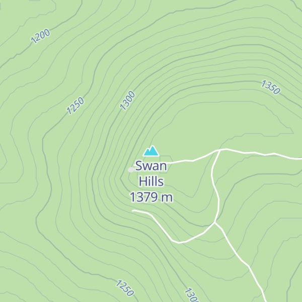Map of Swan Hills