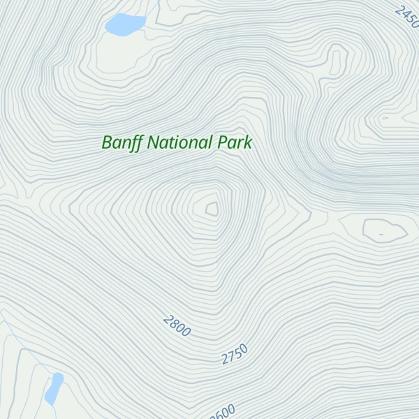 Map of Bleat Peak