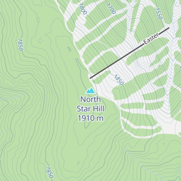 Map of North Star Hill