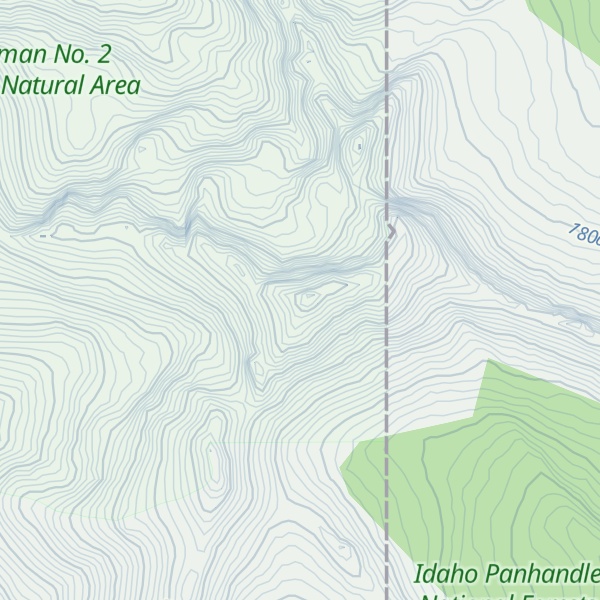 Map of Scotchman Number Two