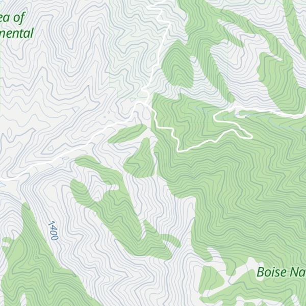 Map of Aldape Summit
