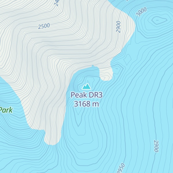 Map of Peak DR3