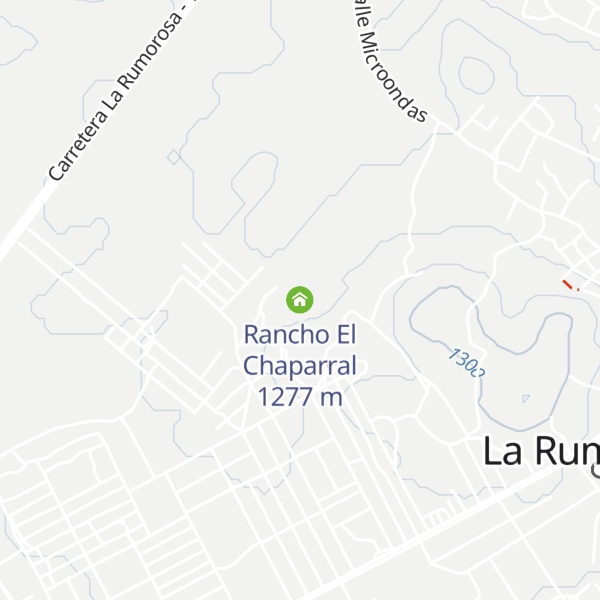 Map of Rancho El Chaparral