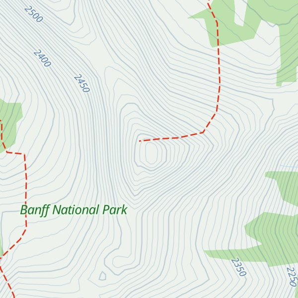 Map of Unity Peak