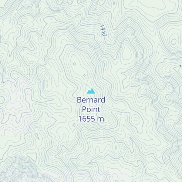Map of Bernard Point