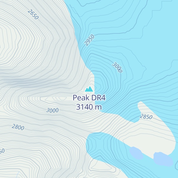 Map of Peak DR4
