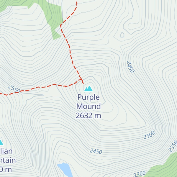 Map of Purple Mound