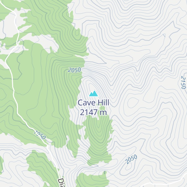 Map of Cave Hill