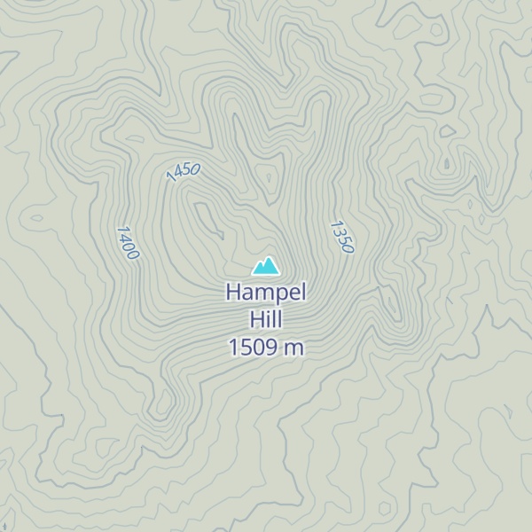 Map of Hampel Hill