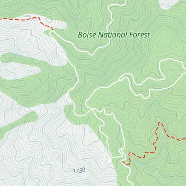 Map of Eagleson Summit
