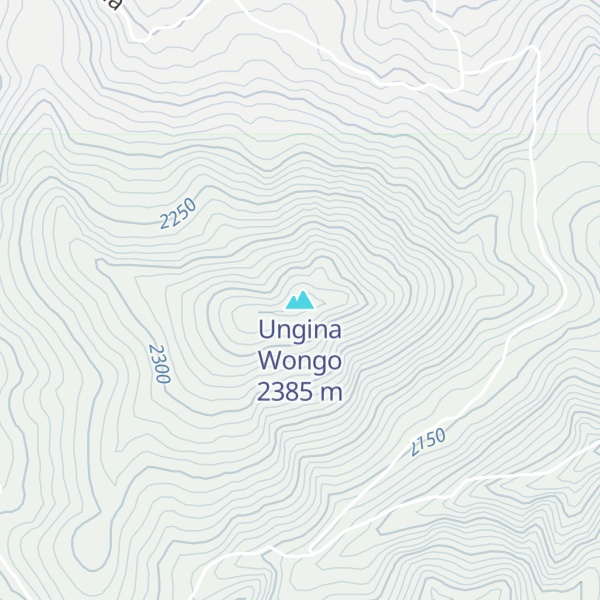 Map of Ungina Wongo