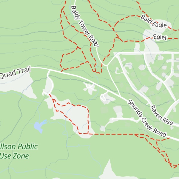 Map of Coliseum Mountain Resort