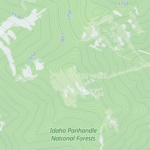 Map of Silver Hill