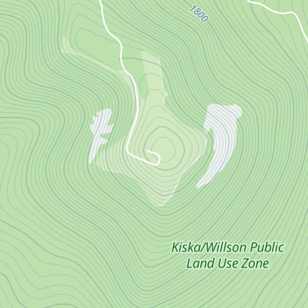 Map of Shunda Mountain