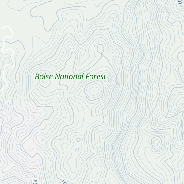 Map of Cook Knob