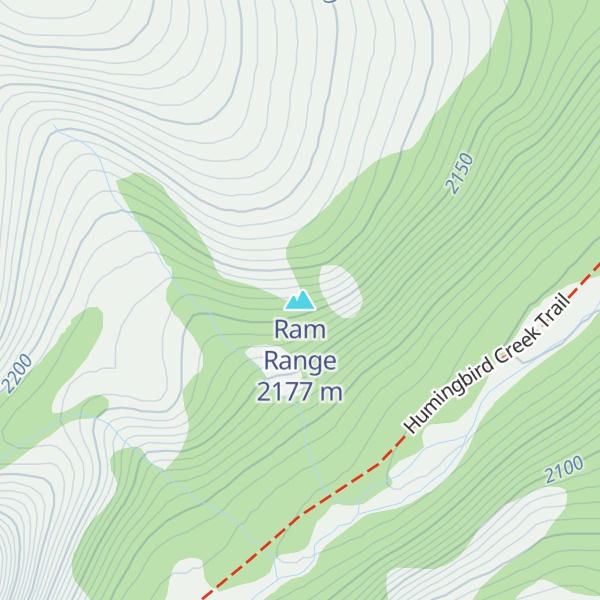 Map of Ram Range