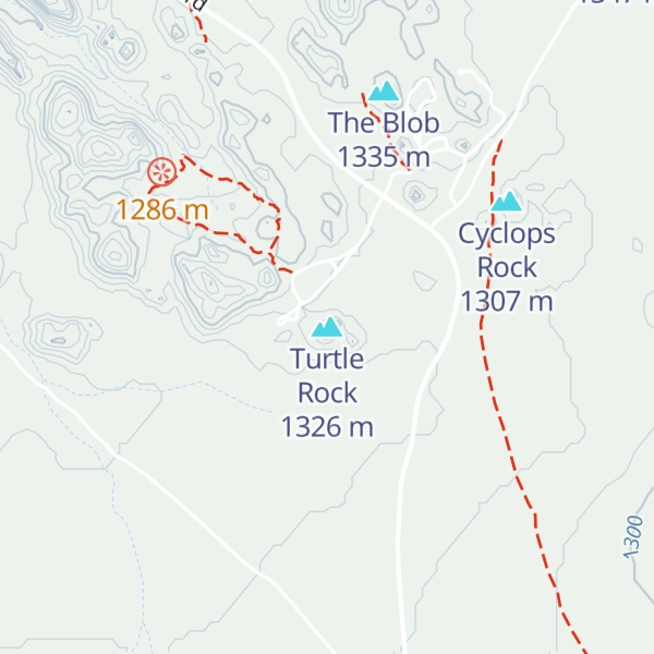 Map of Turtle Rock