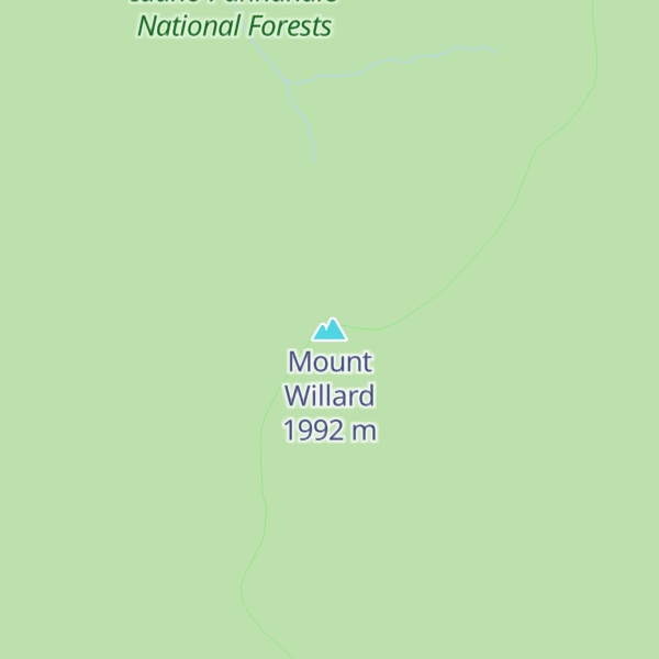 Map of Mount Willard