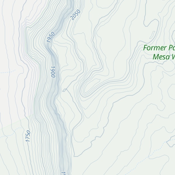 Map of Palisade Mesa