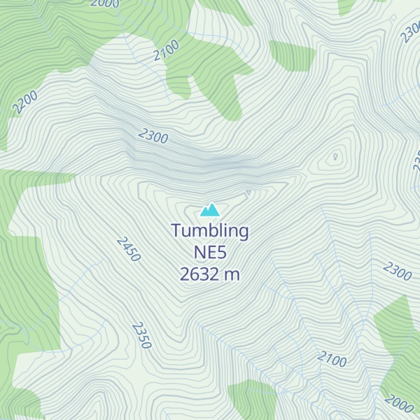 Map of Tumbling NE5