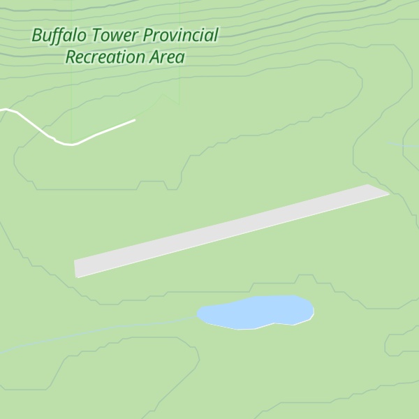 Map of Buffalo Hill