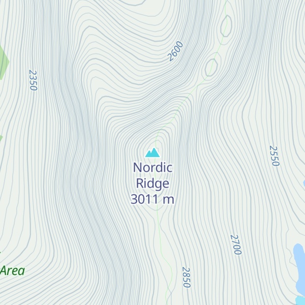 Map of Nordic Ridge