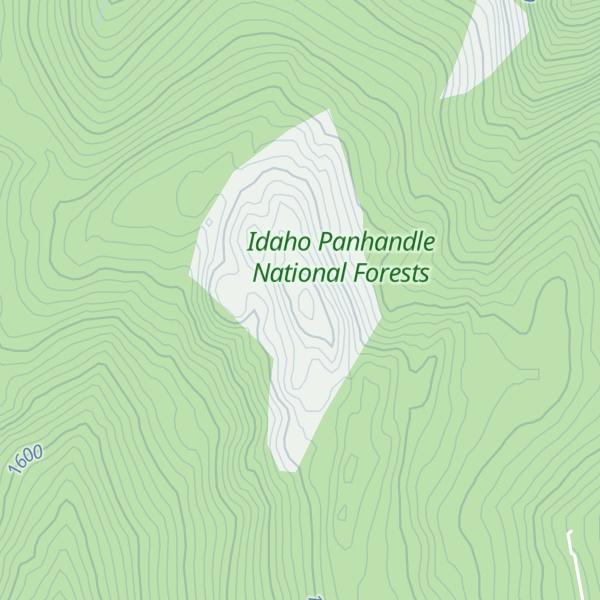 Map of Queen Mountain