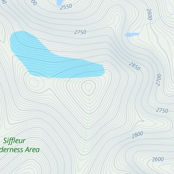 Map of Cheshire Peak SE2