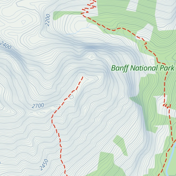 Map of Sheol Mountain