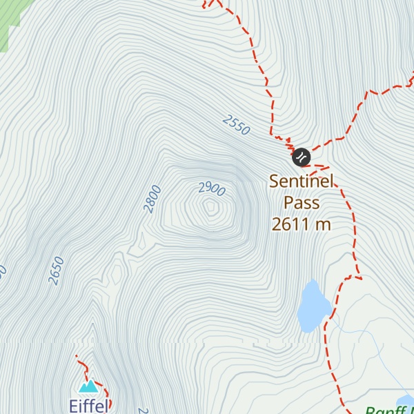 Map of Pinnacle Mountain
