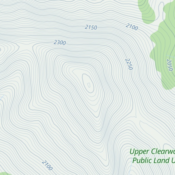 Map of Kista Peak
