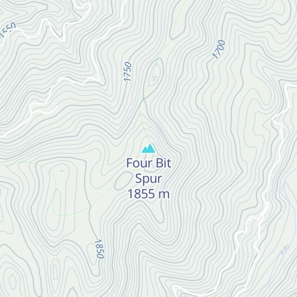 Map of Four Bit Spur