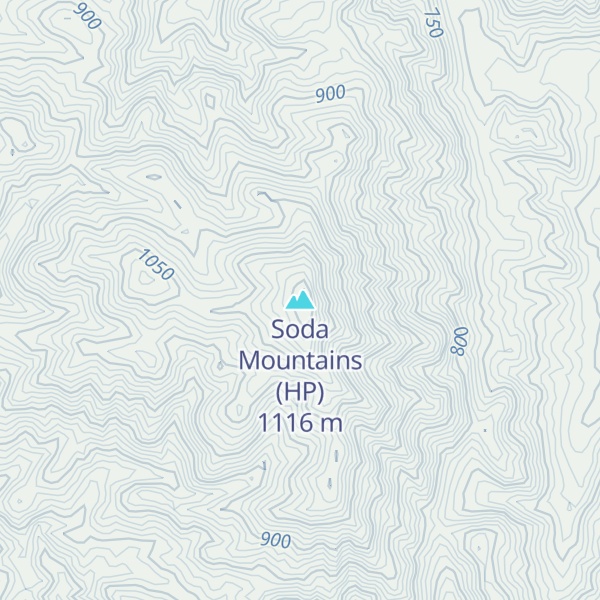 Map of Soda Mountains (HP)