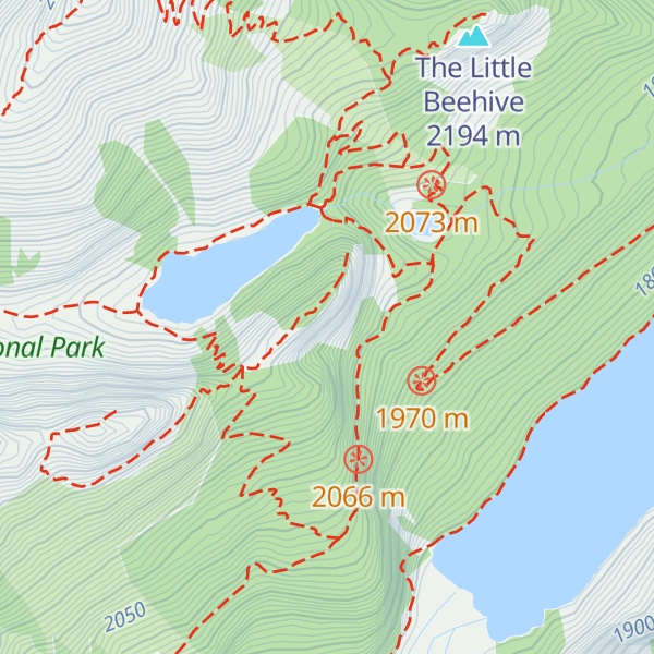 Map of The Big Beehive
